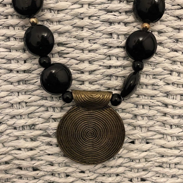Colier tribal statement spirala
