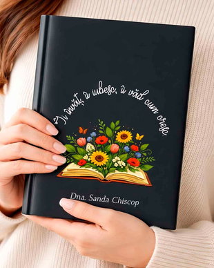 Agendă Personalizata  Cadou pentru Doamna Invatatoare | Ii invat, ii iubesc