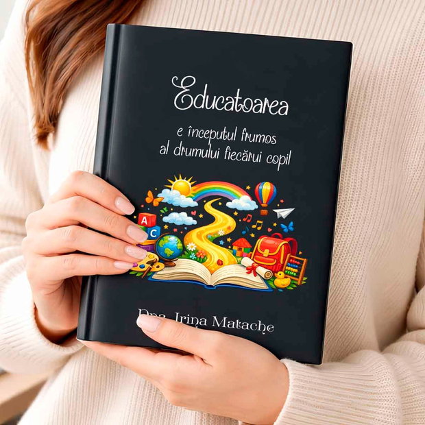 Agendă Personalizată pentru Educatoare | Cadou Special cu Nume