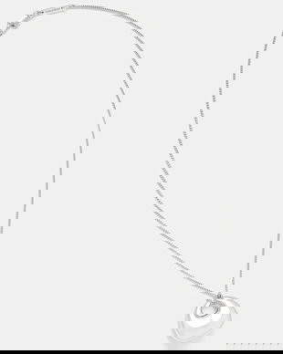 Tom Wood colier de argint Bao Pendant