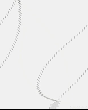 Tom Wood colier de argint Umi Pendant