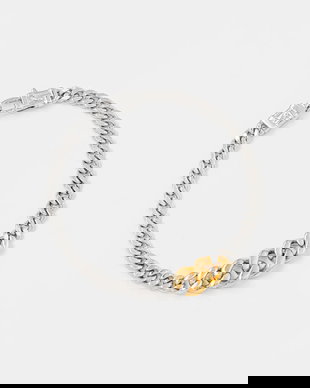 Tom Wood bratara de argint Dean Bracelet Duo