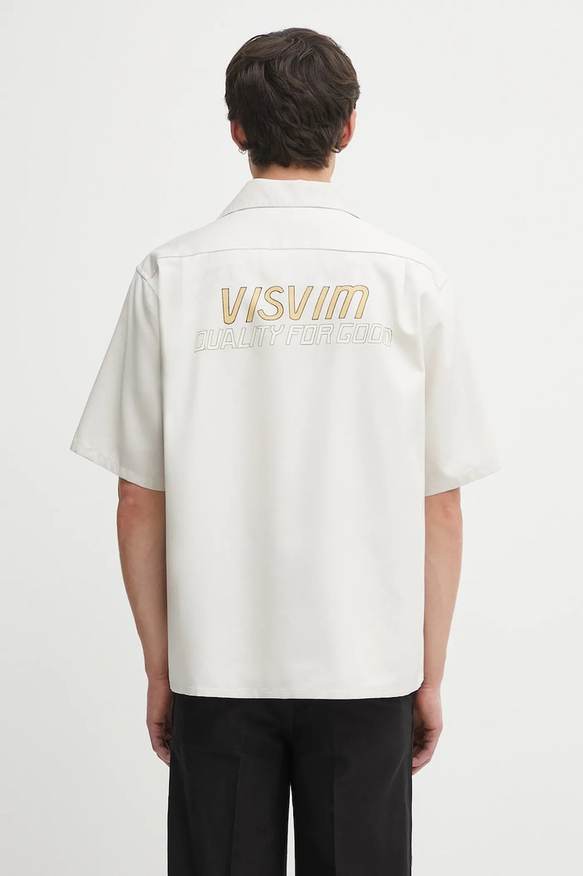 Visvim cămașă de lână keesey sp shirt