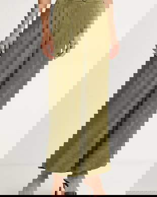 Armani Exchange pantaloni pentru femei, din vâscoză