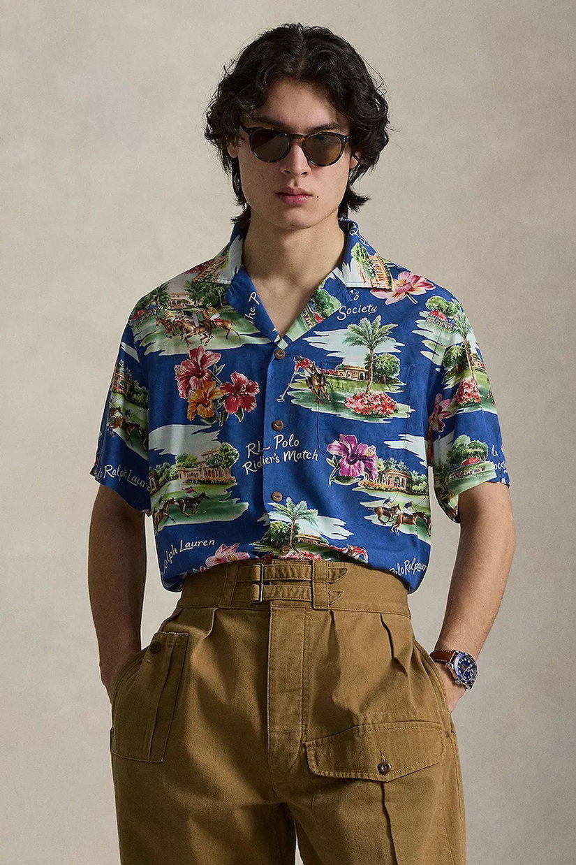 Polo Ralph Lauren cămașă pentru femei, din vâscoză