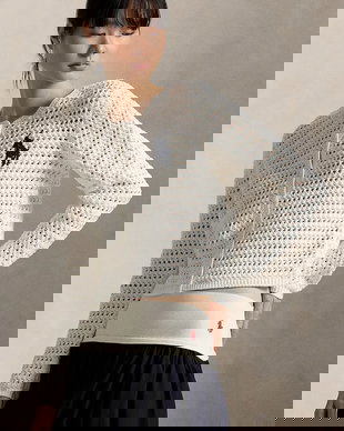 Polo Ralph Lauren cardigan pentru femei, din bumbac