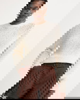 BOSS pulover pentru femei, cu bumbac Fibiscus