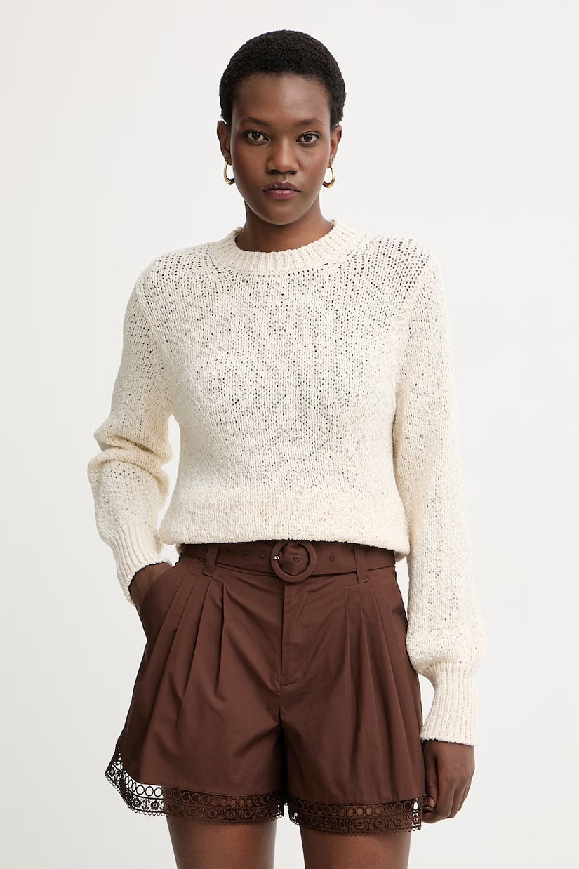 BOSS pulover pentru femei, cu bumbac Fibiscus