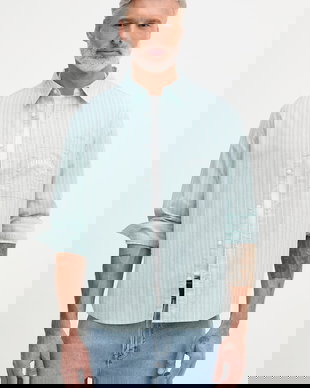 Calvin Klein Jeans cămașă pentru bărbați, din bumbac cu elastan