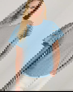 Lauren Ralph Lauren bluză pentru femei, din bumbac