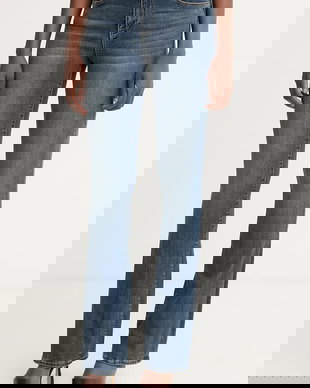 Armani Exchange blugi flared pentru femei