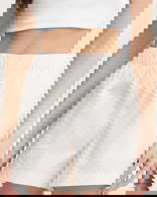 Calvin Klein Jeans pantaloni scurți pentru femei, din bumbac