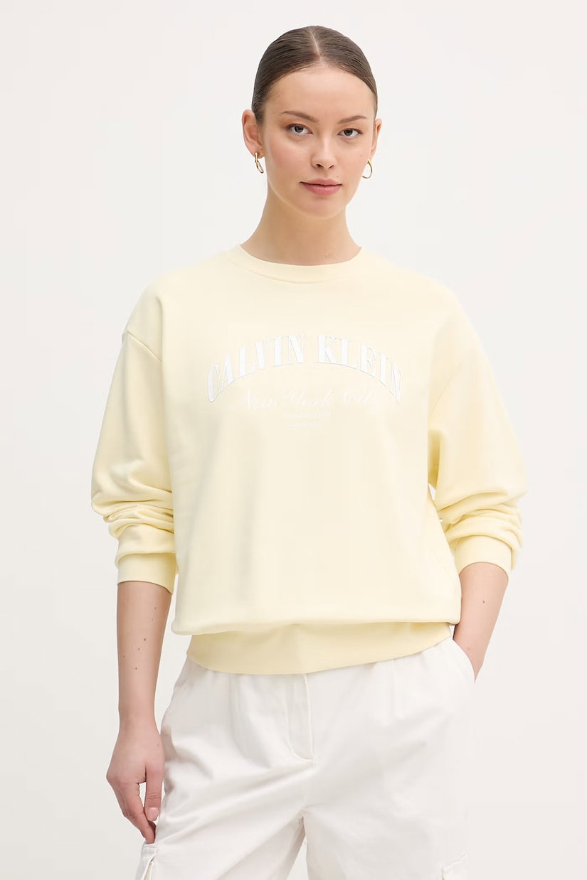 Calvin Klein Jeans hanorac pentru femei, din bumbac