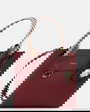 Furla geantă crossbody de damă din piele Divide It Mini Tote