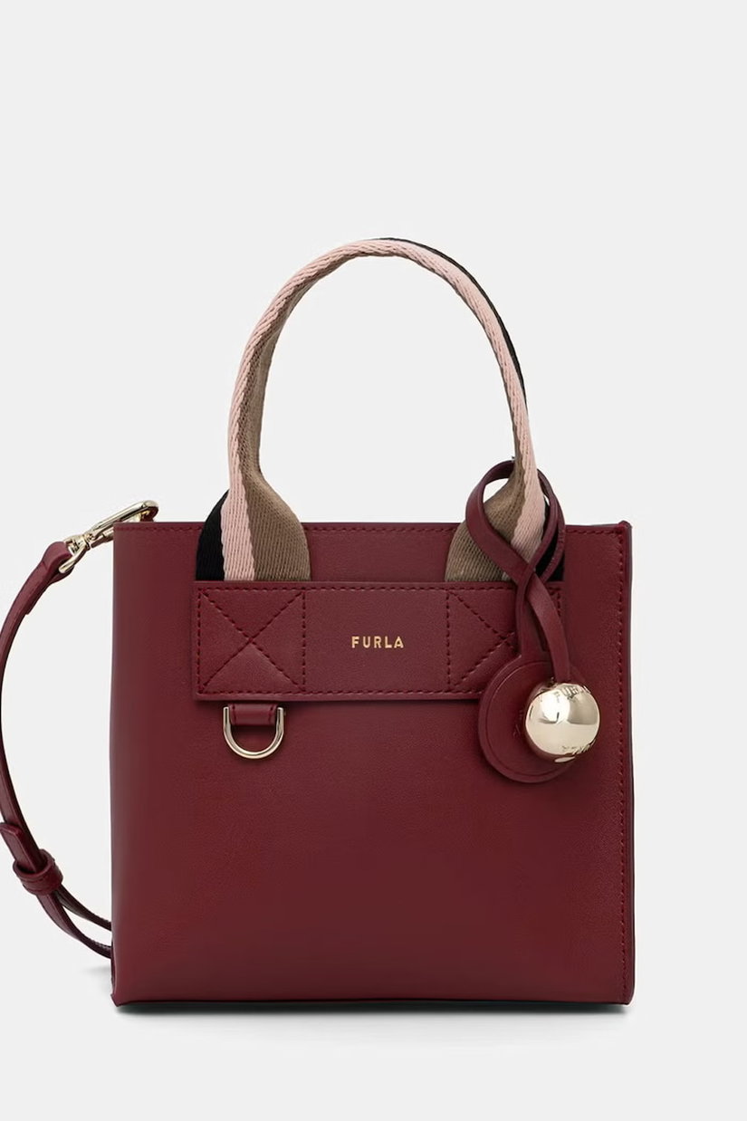 Furla geantă crossbody de damă din piele Divide It Mini Tote