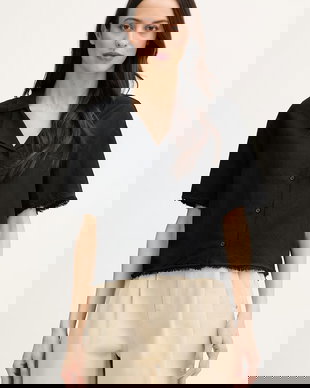 Tommy Hilfiger cămașă pentru femei, cu in