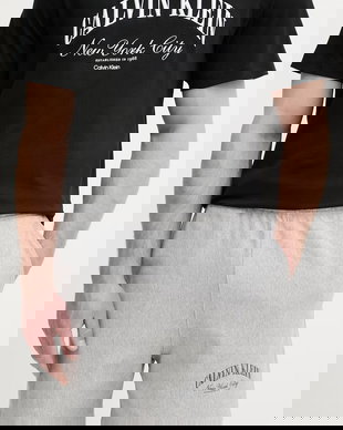 Calvin Klein Jeans pantaloni scurți de trening bărbați cu bumbac