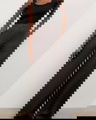 Answear.LAB pantaloni pentru femei, din in