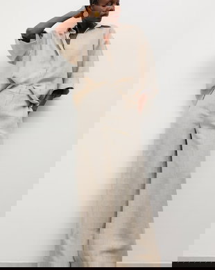 Answear.LAB pantaloni pentru femei, din in