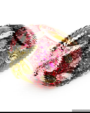 Swarovski inel pentru femei placat cu aur cristal swarovski IDYLLIA