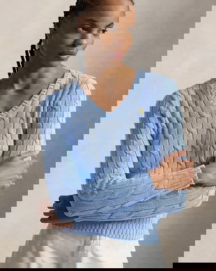 Polo Ralph Lauren pulover de femei din bumbac