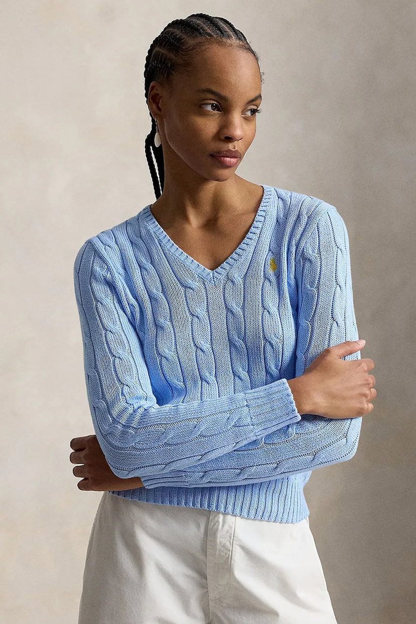 Polo Ralph Lauren pulover de femei din bumbac