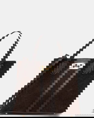 Answear.LAB servietă de damă din piele întoarsă