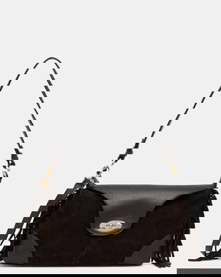 Answear.LAB Geantă crossbody damska din piele