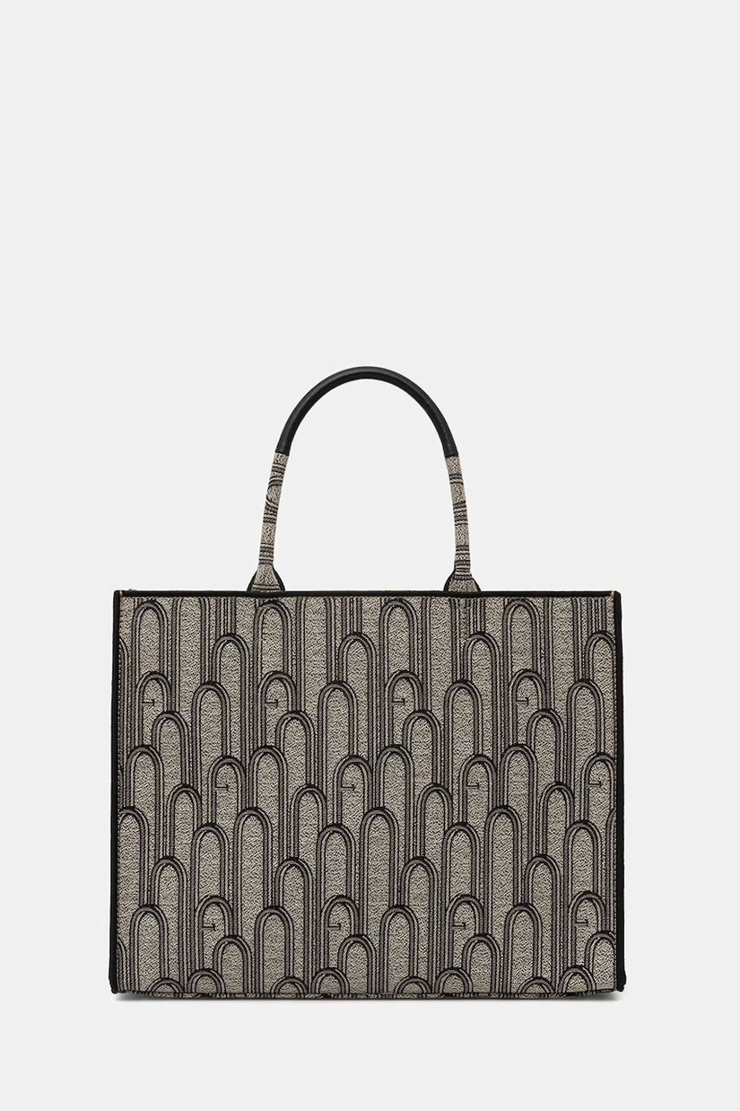Furla geantă tote pentru femei, din bumbac Opportunity L Tote