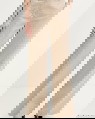 Marc O'Polo pantaloni wide leg pentru femei, din bumbac