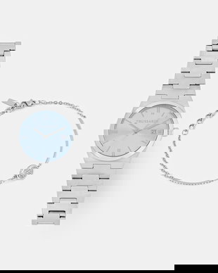 Trussardi set ceas și brățară pentru femei T-MILANO