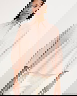 BOSS Orange cămașă de damă de bumbac C Belenta