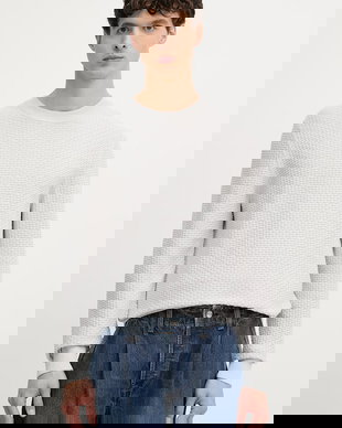 BOSS pulover bărbătesc din bumbac Imberto