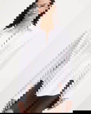 Haveone bluză cu corset pentru femei, din bumbac