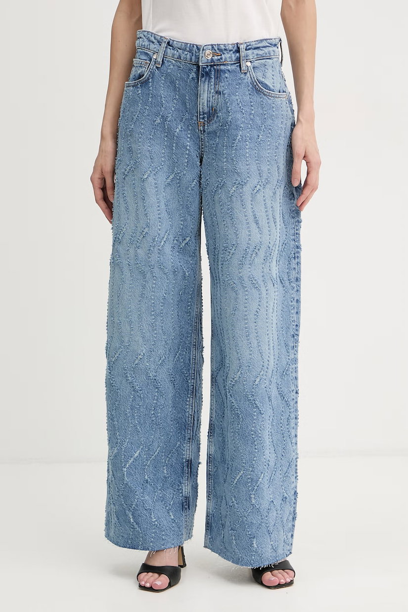 Liu Jo blugi wide leg pentru femei