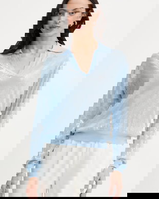 Liu Jo bluză pentru femei, cu vâscoză