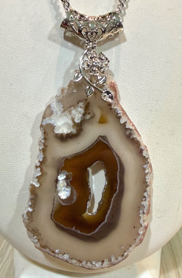 SET~GREY ELEMENT~ agate,inox