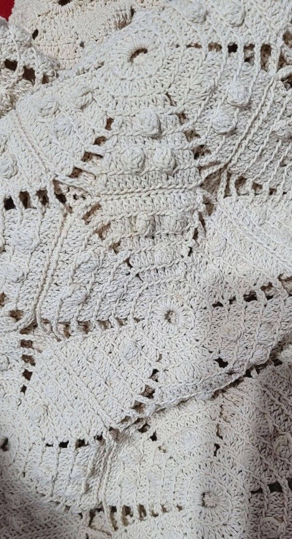 Cuvertura pat croșetată