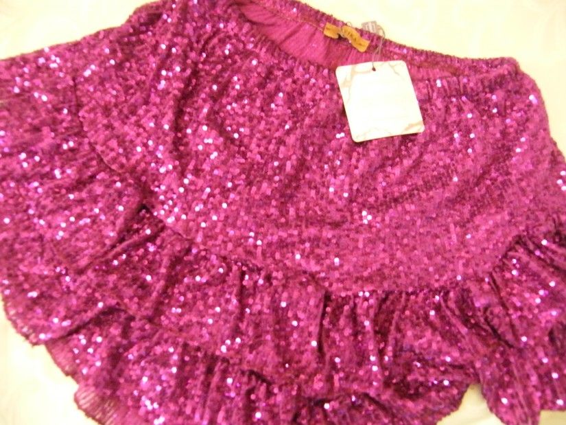 Noua-Fusta pantalon cu paiete