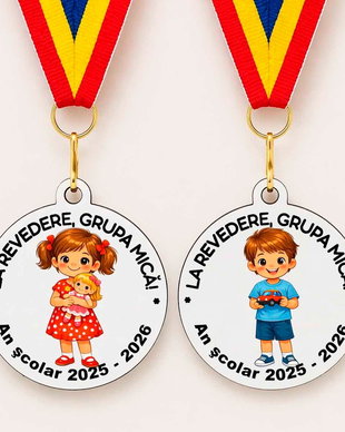 Medalie Absolvire Grupa Mică | Cadou absolvire copii