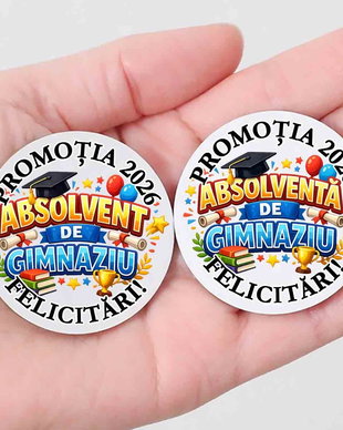 Insigna pentru Absolventi de Gimnaziu
