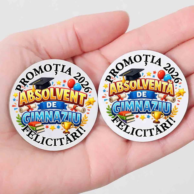Insigna pentru Absolventi de Gimnaziu