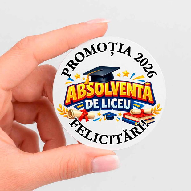 Insigna pentru Absolventi de Liceu