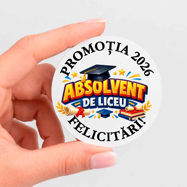 Insigna pentru Absolventi de Liceu