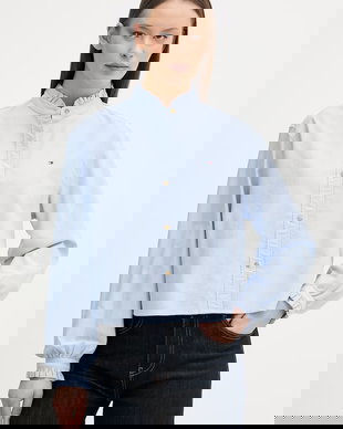 Tommy Hilfiger cămașă pentru femei, din bumbac