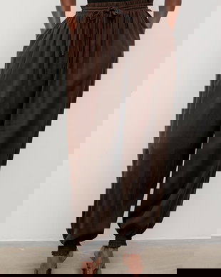 Answear.LAB pantaloni pentru femei, cu modal