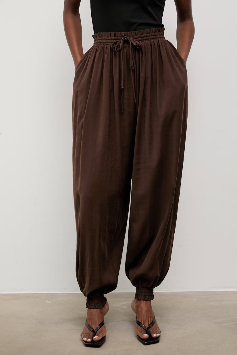 Answear.LAB pantaloni pentru femei, cu modal