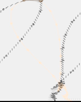 Weekend Max Mara colier cu pandantiv pentru femei, din metal AGIORNO