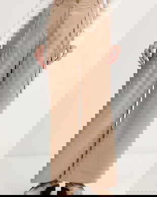 Blauer pantaloni cargo pentru femei, din bumbac CARYLL