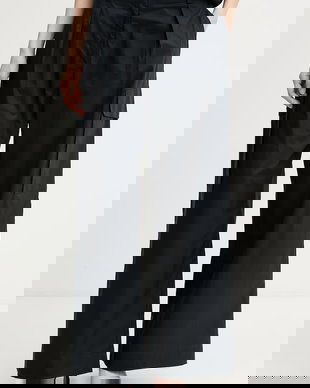 Blauer pantaloni cargo pentru femei, din bumbac CARYLL